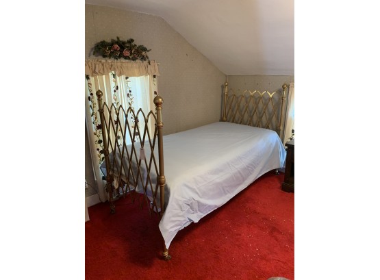 Vintage Brass Twin Bed