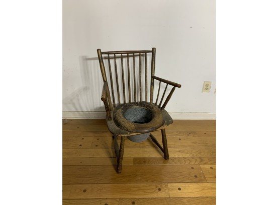 Early Vintage Childs Potty  Chair