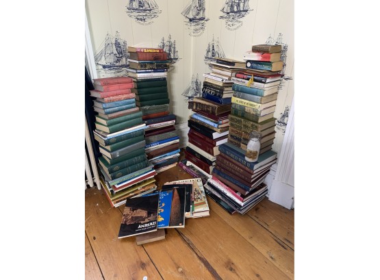 Stack Of  Old Books