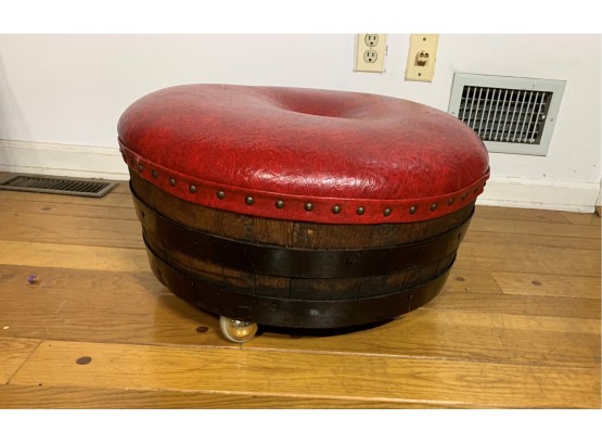 Vintage Barrel Stool