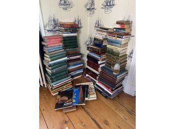 Stack Of  Old Books