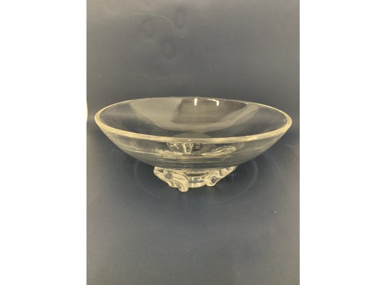 Signed Steuben Glass Bowl-8'round