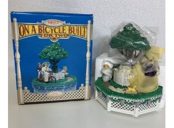 ENESCO ACTION MUSICAL BICYCLE BUILT FOR TWO WITH BOX