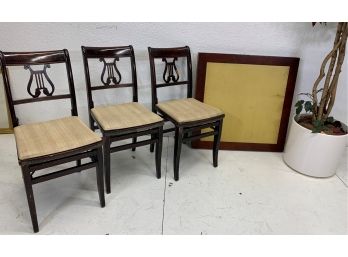 Solid Kumfort Folding Table And 3 Chairs