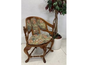 Vintage Morgan Asheville NC Corner Chair