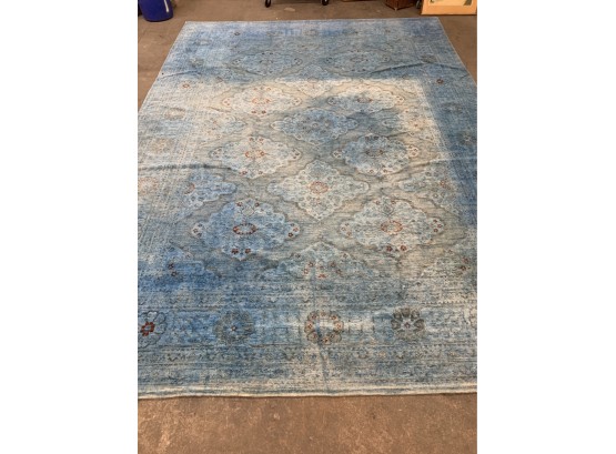 Large Blue Carpet - (190 1/2' X 140 1/2')