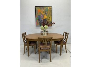 Vintage Rway Dining Table & Chairs