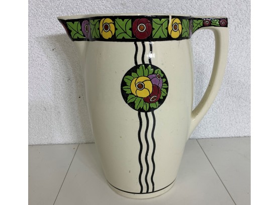 Beautiful Vintage Water Pitcher  -12'
