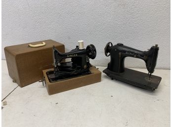 2 Vintage Sawing Machine