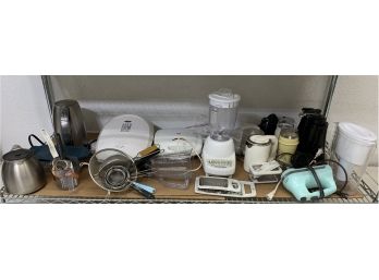 Shelf Lot -kitchen Appliances
