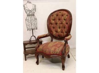 Victorian Low Lady Arm Chair