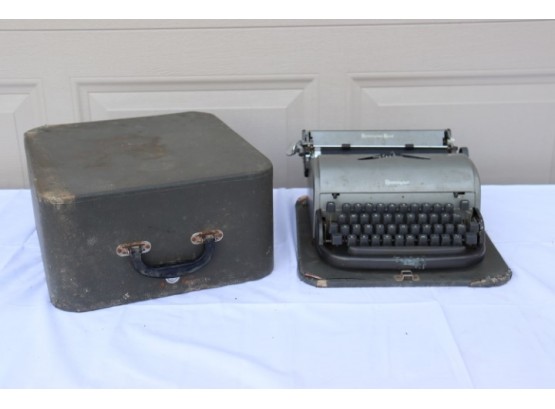 Vintage Remington Typewriter With Case