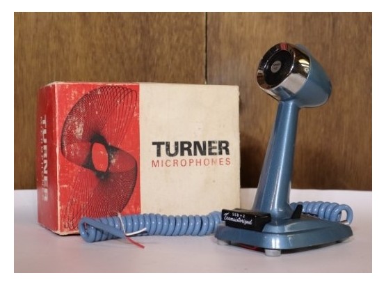 Vintage Turner 2 Plus CB HAM Desktop Microphone