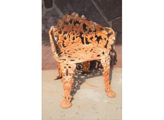 Cast Iron Vintage Patio Chair