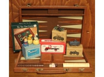 Group Lot Of Vintage Toys And Game
