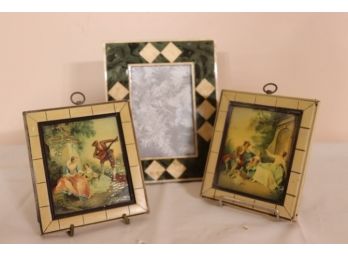 2 Victorian Frames And One Picture Frame