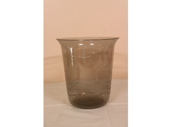 Modern Smoke Glass Vase