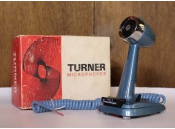 Vintage Turner 2 Plus CB HAM Desktop Microphone