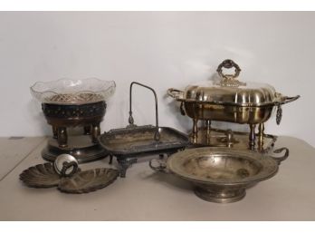 Group Lot Of Silver-plated
