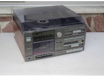 Old Sanyo Cassette & Record Player