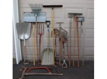 Group Lot Of Garden Tools