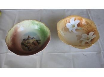 Pair Of R. S Germany Porcelain Bowls