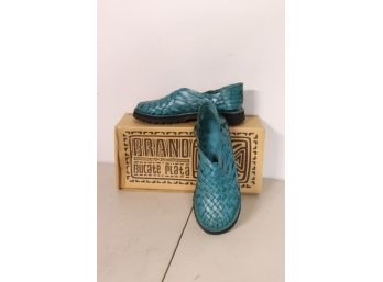 Womens Pachuco Huarache Blue Shoes-New Size 8