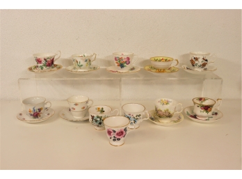 Assorted Lot Of Vintage Cups And Saucers