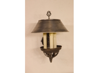 Single Tole Wall Sconce
