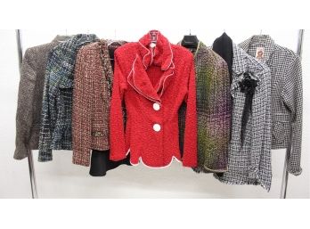 Group Lot Of Ladies Dress Jackets
