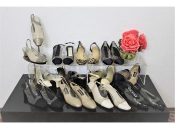 Group Lot Of Slingback Shoes -size 5 1/2M -6M