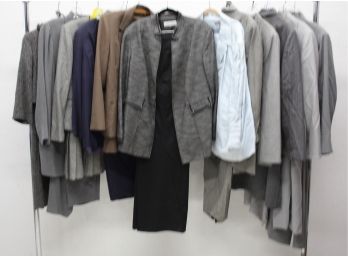 Group Lot Of Women's  Pants And Skirt Suits