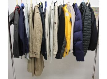 Assorted Lot Of Men's Jackets & Coats