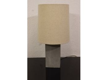 Small Square Stone Lamp