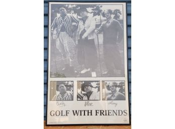 Three Stooges -Golf With Friends- Poster