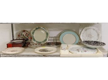 Assorted Lot Of Plates - Mikasa, Lenox, Castleton And Others