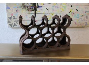 Eleven Bottle Wine Rack, Plastic