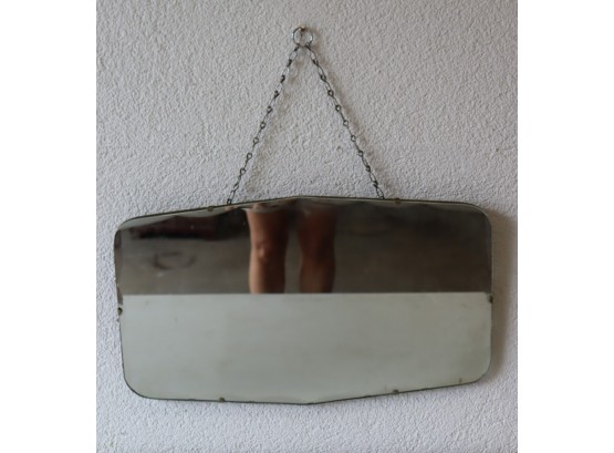 Vintage Soft Corner Hexagonal Hanging Mirror