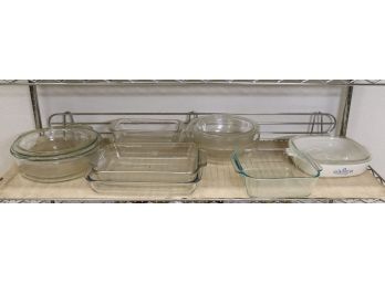 Shelf Lot Of Baking Ware