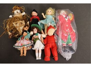 Group Lot Of Dolls