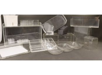 Assorted Lot Of Lucite