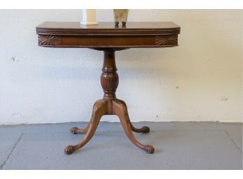 Vintage Dining Table - Convertible To Console Table With A Flip