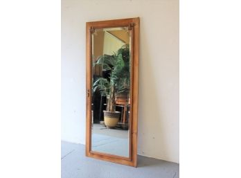 Arts & Crafts Beveled Mirror Armoire Door