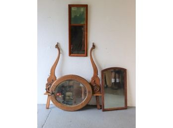 Lot Of Three Mirrors - Diverse Styles