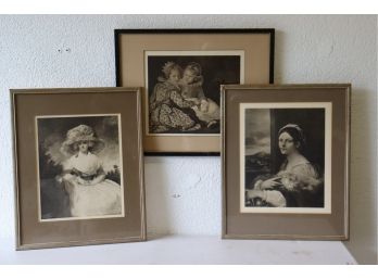 Tree Frame Black And White Victorian Prints