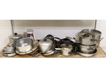 Shelf Lot -pots And Pans