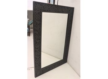 Black Carved Decorative Mirror
