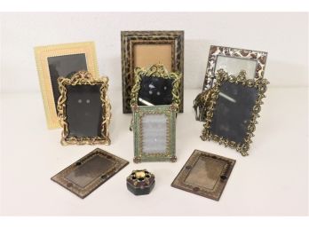 Group Lot Of Picture Frames