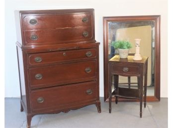 Kensbury House Chest And Night Stand With Mirror