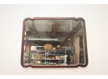 Mahogany Frame Vintage Mirror